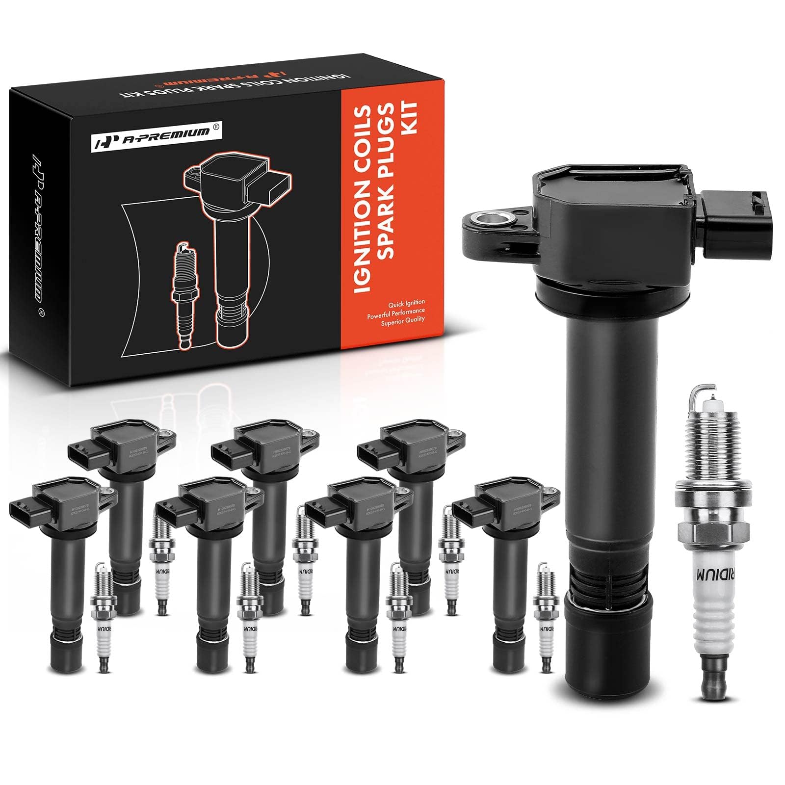 Amazon.com: A-Premium Ignition Coils and Spark Plugs Kits